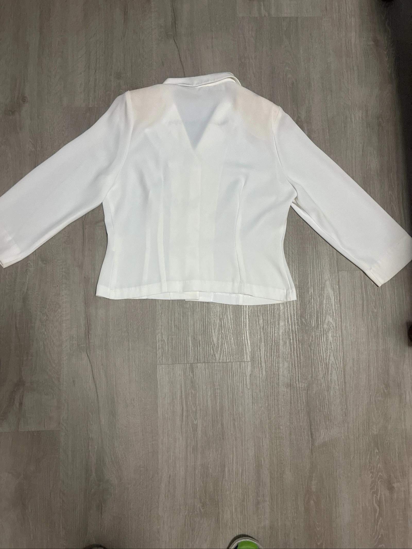 Witte jas maat 44 XL – photo 2